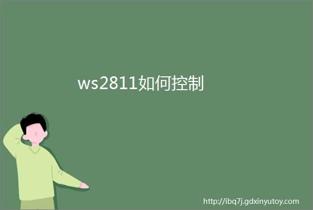 ws2811如何控制